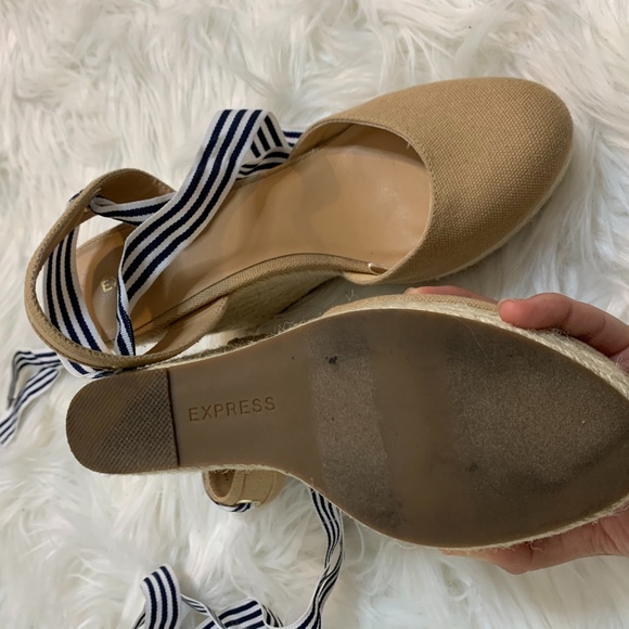 express lace-up wedge shoes - Picture 5 of 5